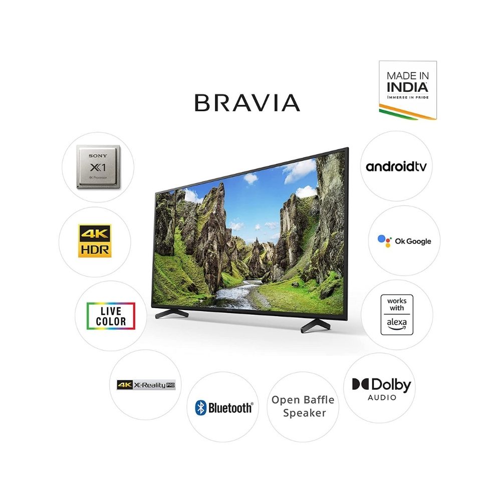 Sony Bravia 108 cm (43 inches) 4K Ultra HD Smart Android LED TV (KD-43X75 IN5)