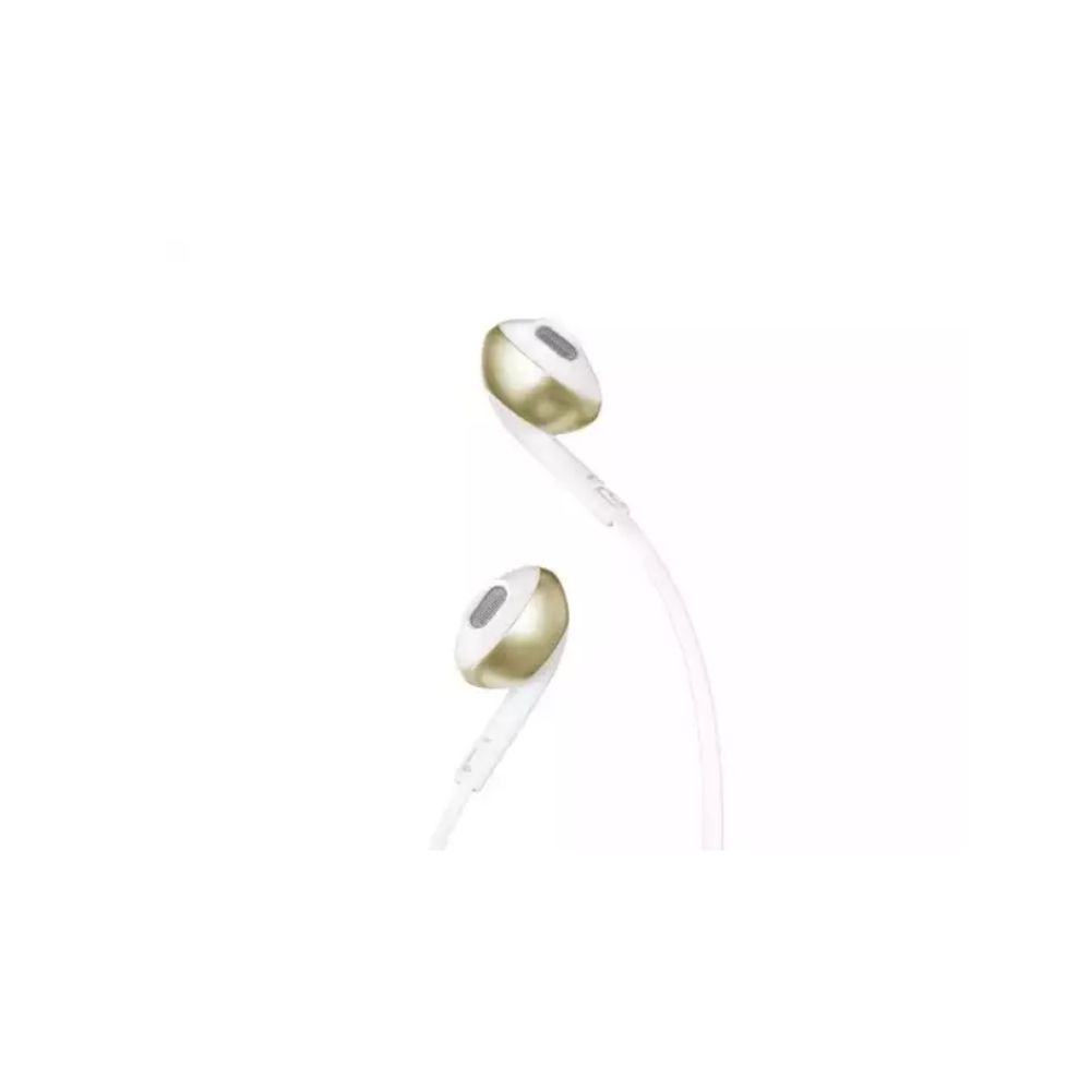 JBL Tune 205BT by Harman Wireless Earbud Headphones with Mic (Silver)