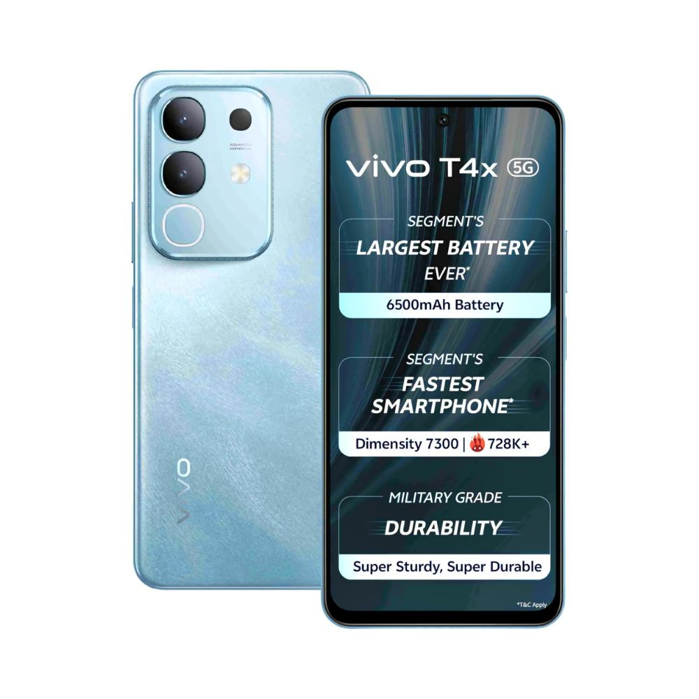 VIVO T4x 5G Marine Blue 8GB RAM  256GB Storage