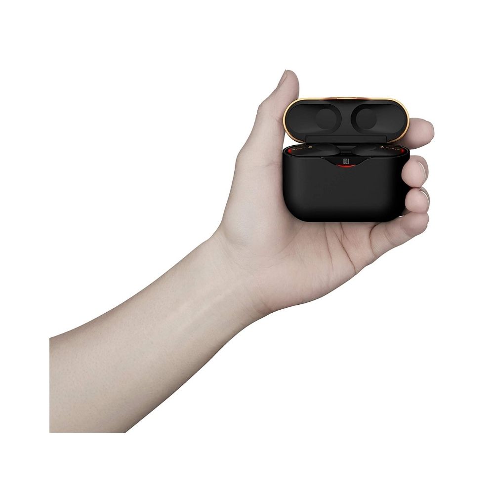 Sony WF-1000XM3 Industry Leading Noise Canceling Truly Wireless Earbuds,(Black)