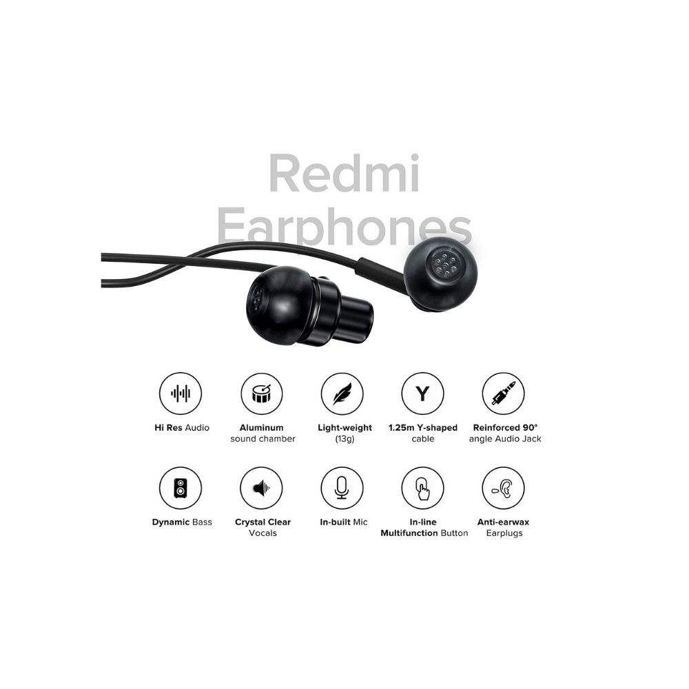 Redmi by Mi Hi-Resolution Audio Wired Earphone