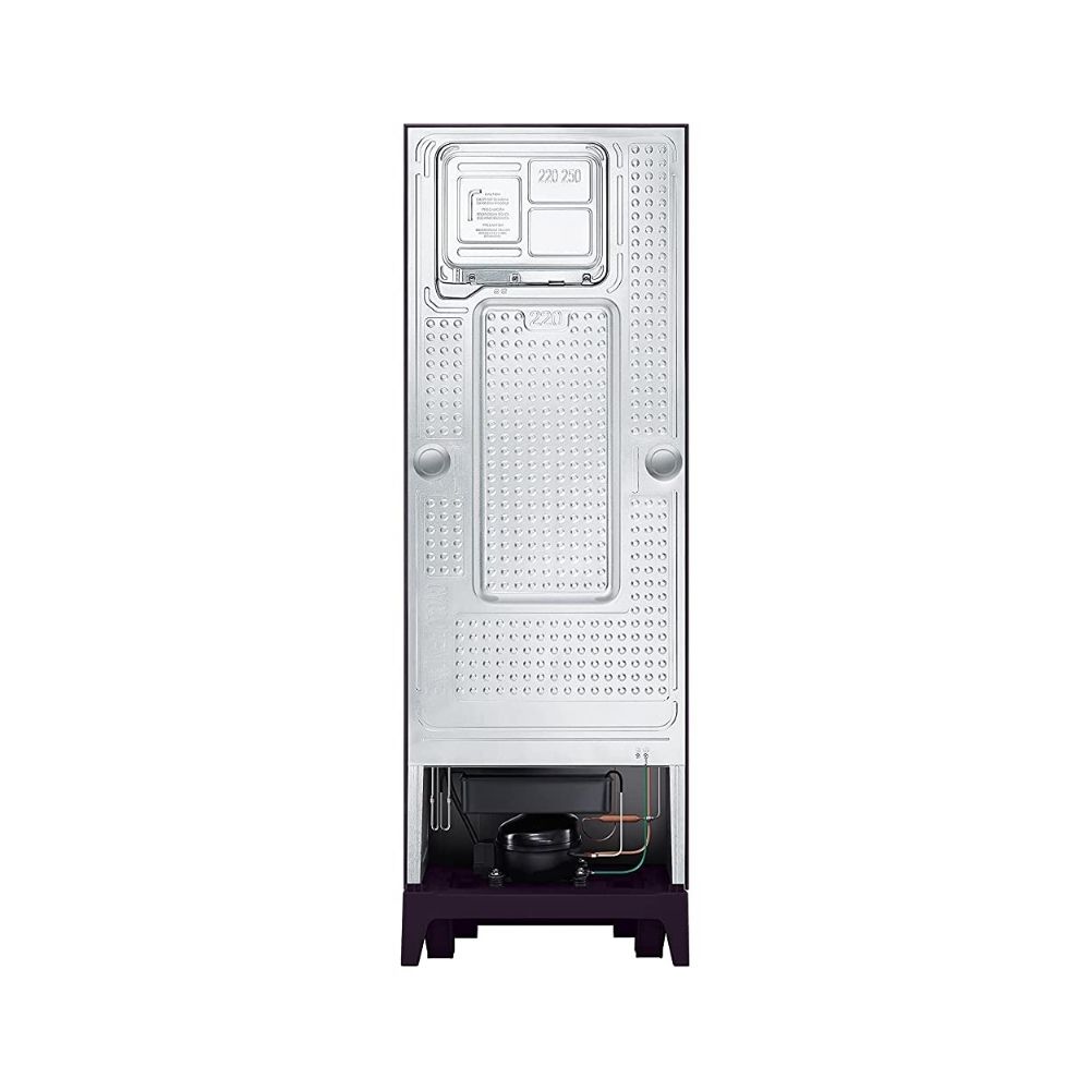 Samsung 244 L 2 Star Inverter Frost Free Double Door Refrigerator (RT28A3C22CR/HL, Camellia Purple )