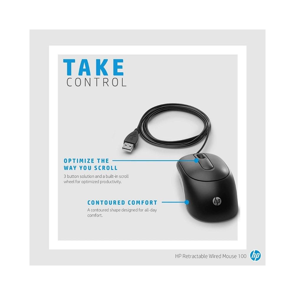 HP Wired Keyboard and Mouse 160 (6HD76AA)