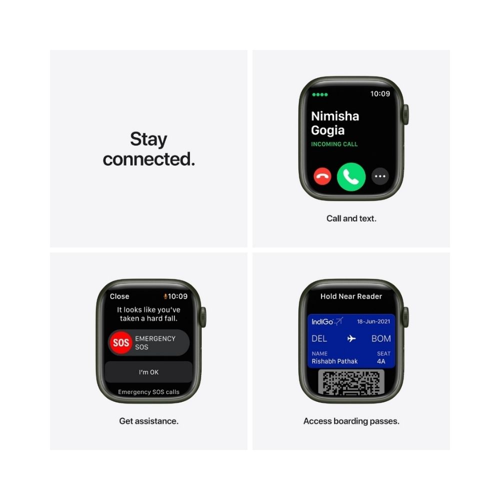 Apple Watch Series 7 MKJR3HN/A GPS + Cellular 45mm (Green)