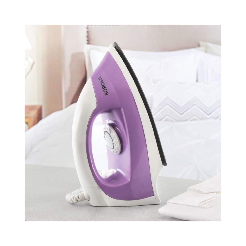 Borosil Dry Press PB12 1000 Dry Iron (Purple)