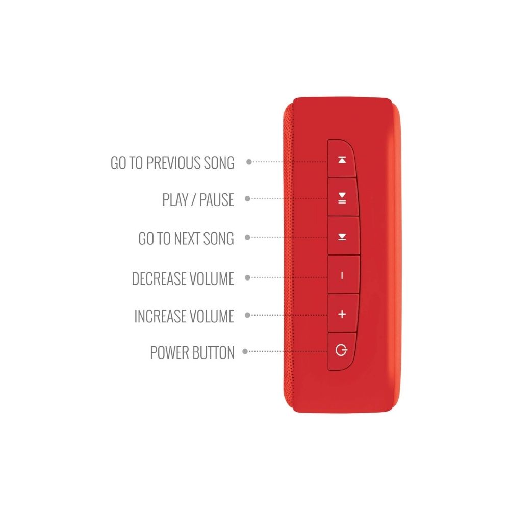Saregama Carvaan  Mini 2.0 Marathi Sadabahar Gaana Music Player with Bluetooth(Sunset Red)