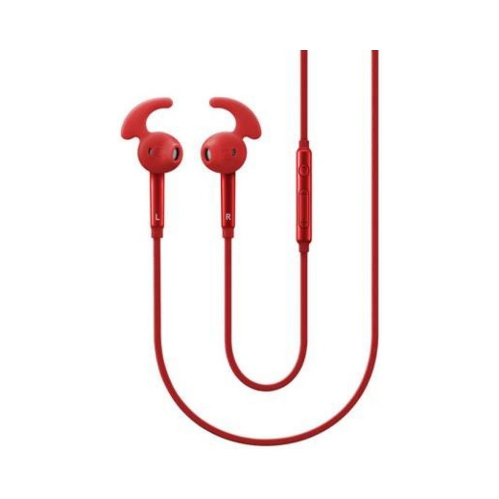SAMSUNG EG920 Wired Headset  (Red, In the Ear)