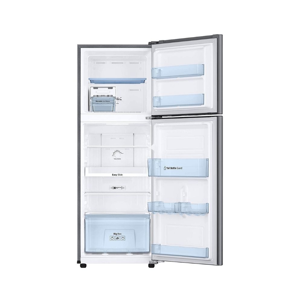 Samsung 253 L 2 Star Inverter Frost-Free Double Door Refrigerator (RT28A3032GS/HL, Gray Silver)