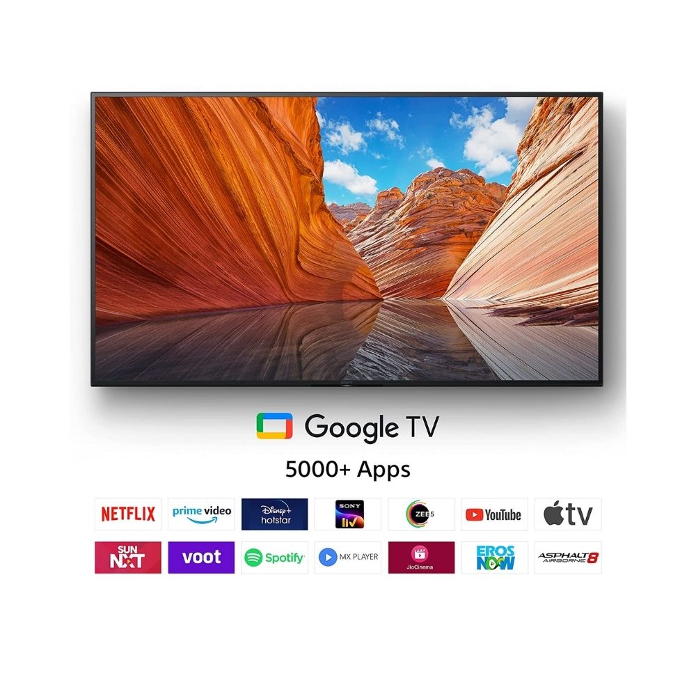 Sony Bravia 164 cm (65 inches) 4K Ultra HD Smart LED Google TV KD-65X80J (Black) (2021 Model) | with Alexa Compatibility