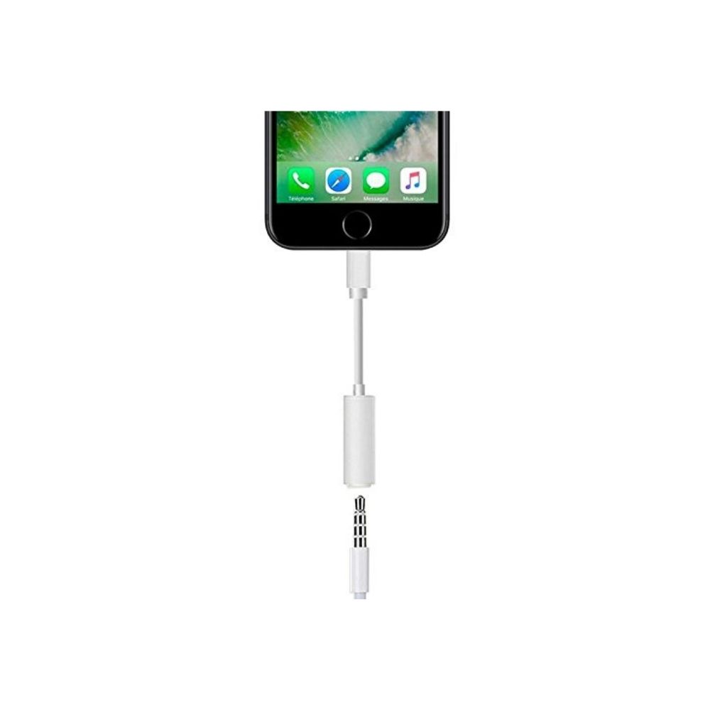 Apple Lightning to 3.5 mm Headphone Jack Adapter (MMX62ZM/A)