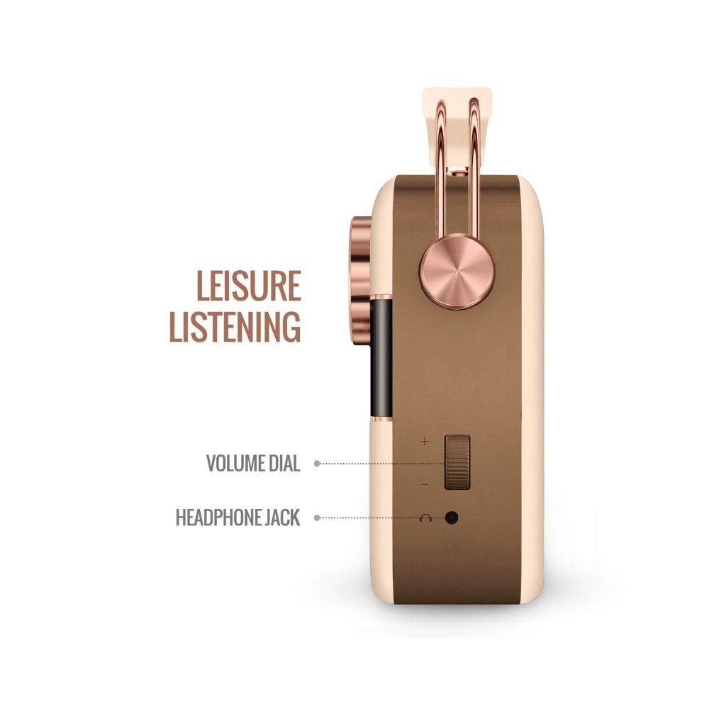 saregama Carvaan Rose Gold - Sound by HARMAN/ KARDON 10 W Bluetooth Home Theatre  (Rose Gold, Stereo Channel)
