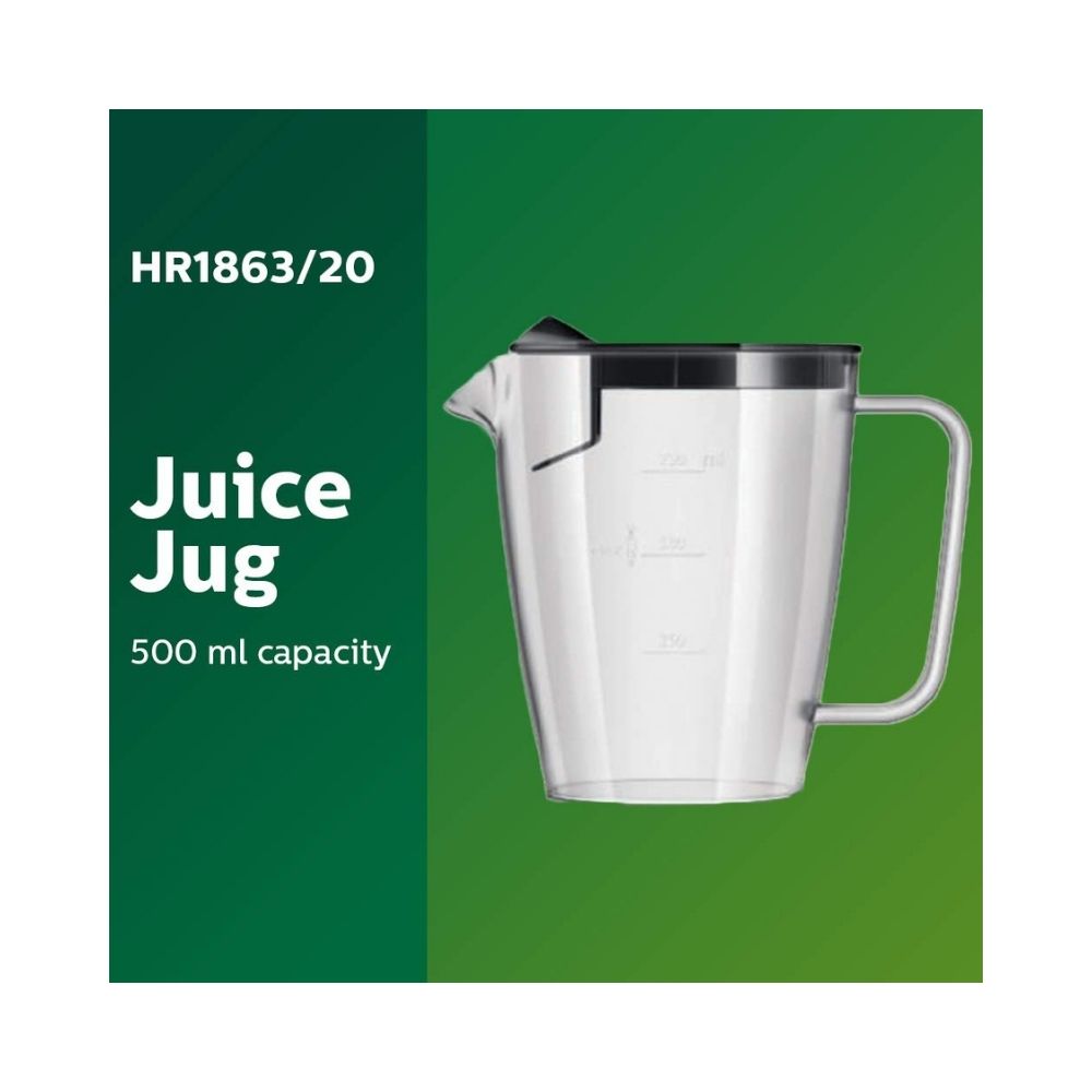 Philips HR1863/20 800 W Juicer (1 Jar, Black)
