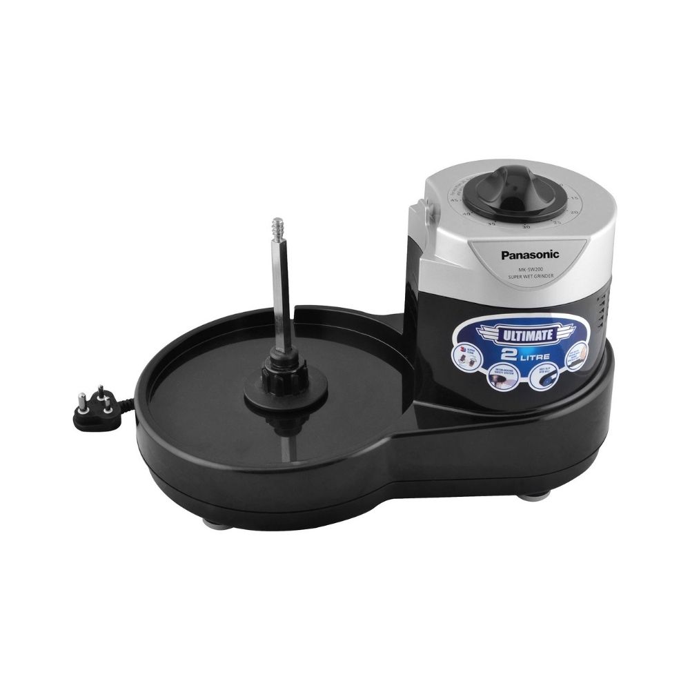 Panasonic MK-SW200BLK Wet Grinder, 2 L (Black)