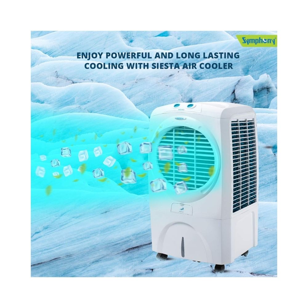 Symphony Desert Cooler - 70 L, White