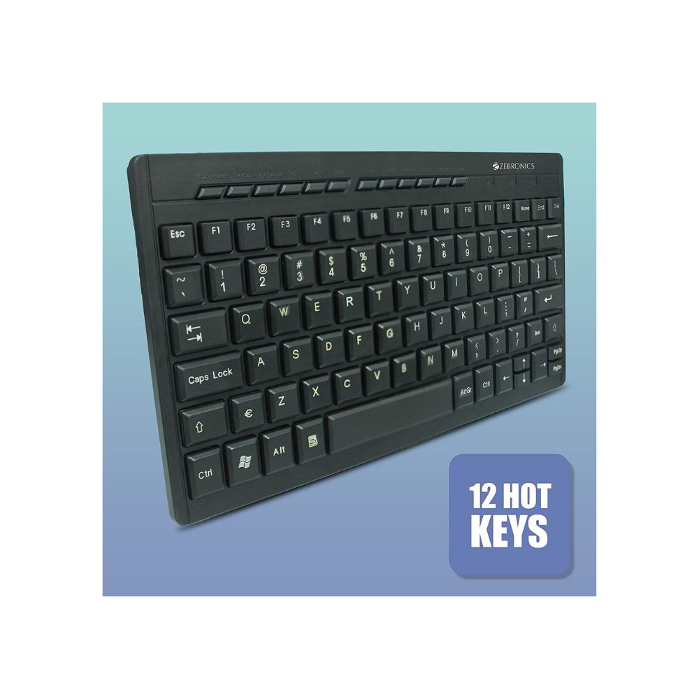 Zebronics keyboard k04 zebronics mini usb multimedia keyboard