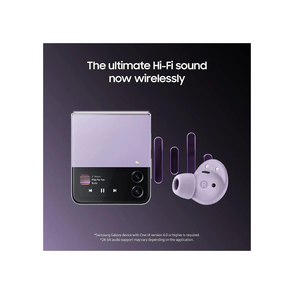 Samsung Galaxy Buds2 Pro, Bluetooth Truly Wireless in Ear Earbuds with Noise Cancellation (Bora Purple)
