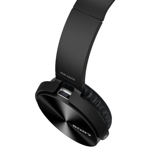 Sony MDR-XB450AP Wired Headset  (Black, On the Ear)