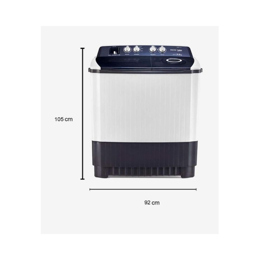 Voltas Beko 9 kg Semi Automatic Washing Machine  WTT90AGRT