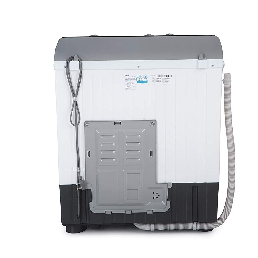 Haier 7 Kg Semi-Automatic Top Loading Washing Machine (HTW70-186S, Grey)