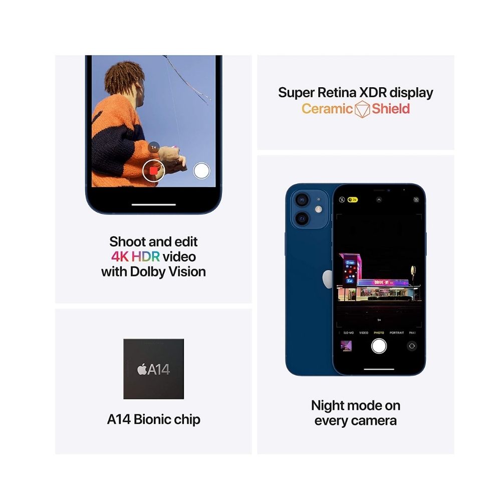 Apple iPhone 12 Mini (Black, 64 GB)