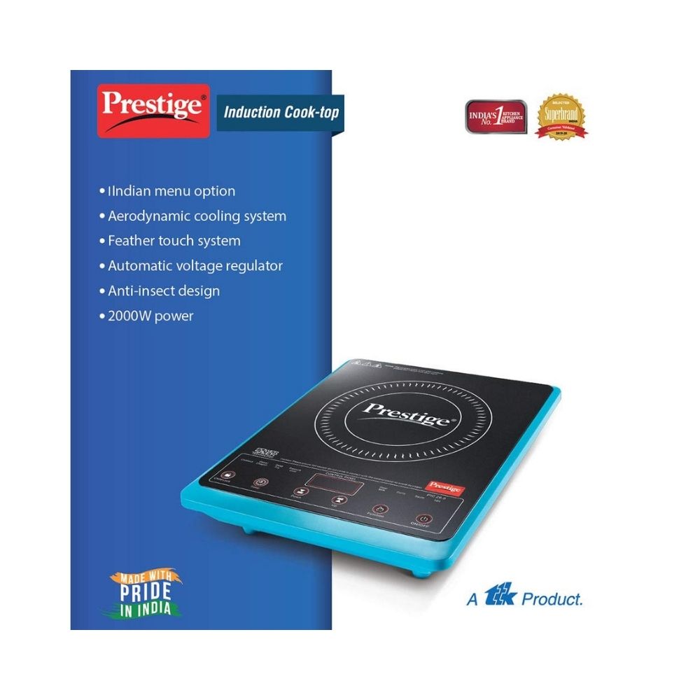 Prestige PIC 29.0 (41959) Induction Cooktop  (Blue, Black, Push Button)