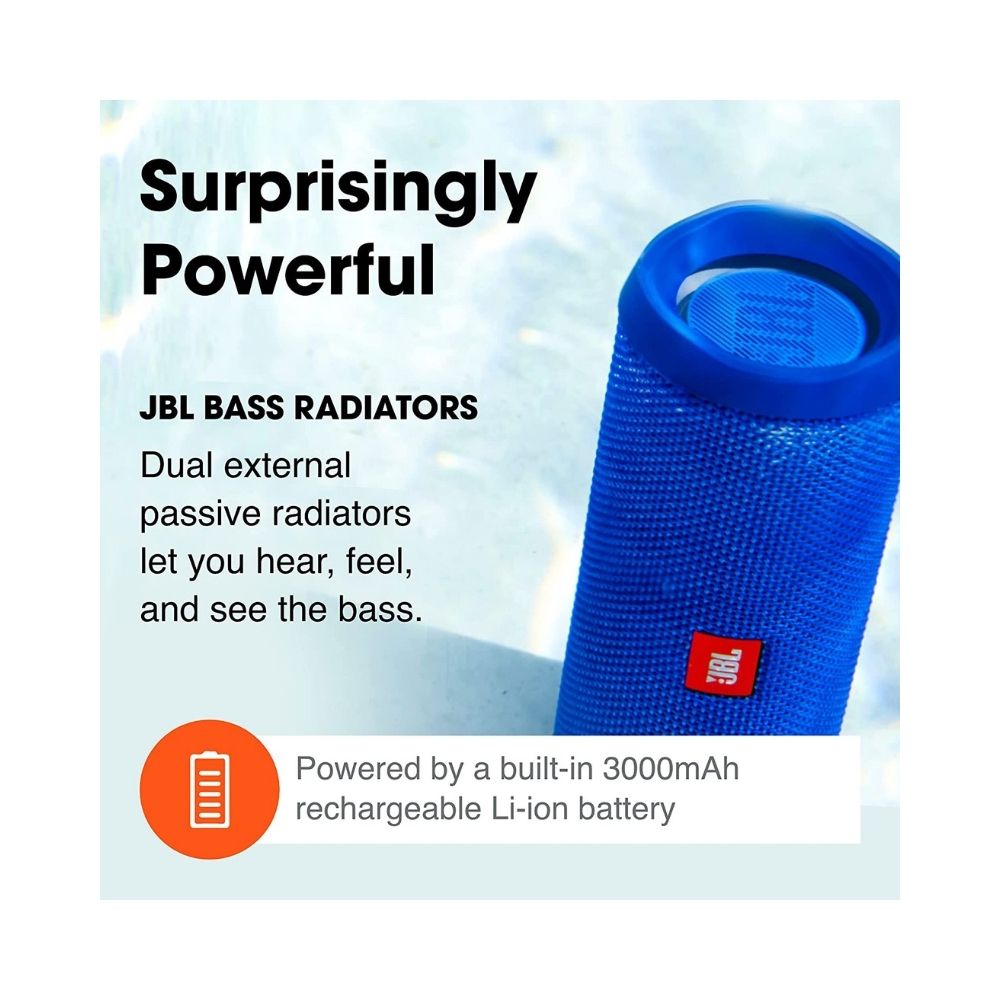 JBL Flip 4 16 W Portable Bluetooth Speaker   (Teal )