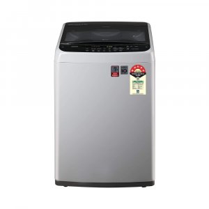 LG 6.5 Kg 5 Star Smart Inverter Fully-Automatic Top Loading Washing Machine (T65SPSF2Z, Middle Free Silver, TurboDrum)