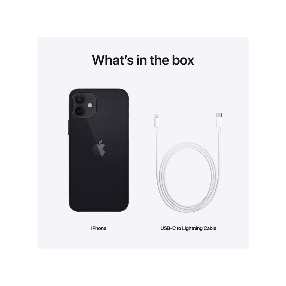 Apple iPhone 12 (Black, 256 GB)