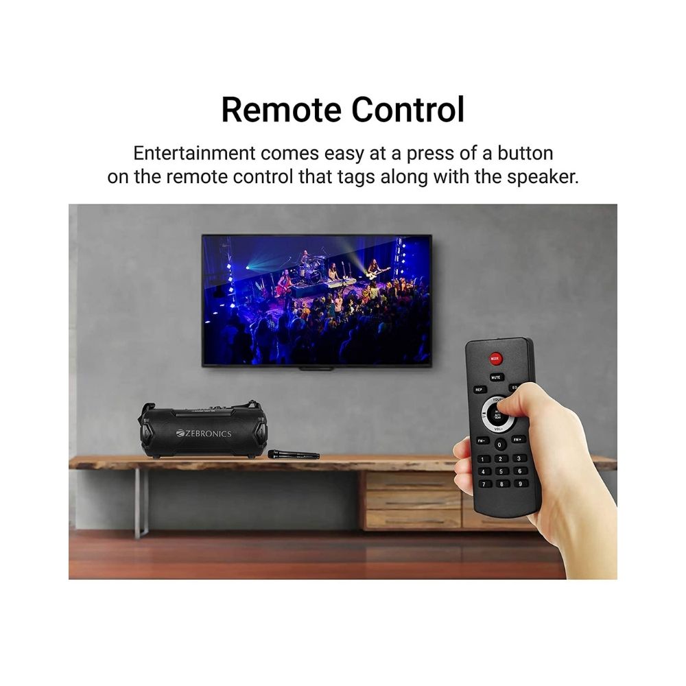 Zebronics Zeb-Sound Feast 100 Wireless Bluetooth 26W   Speaker
