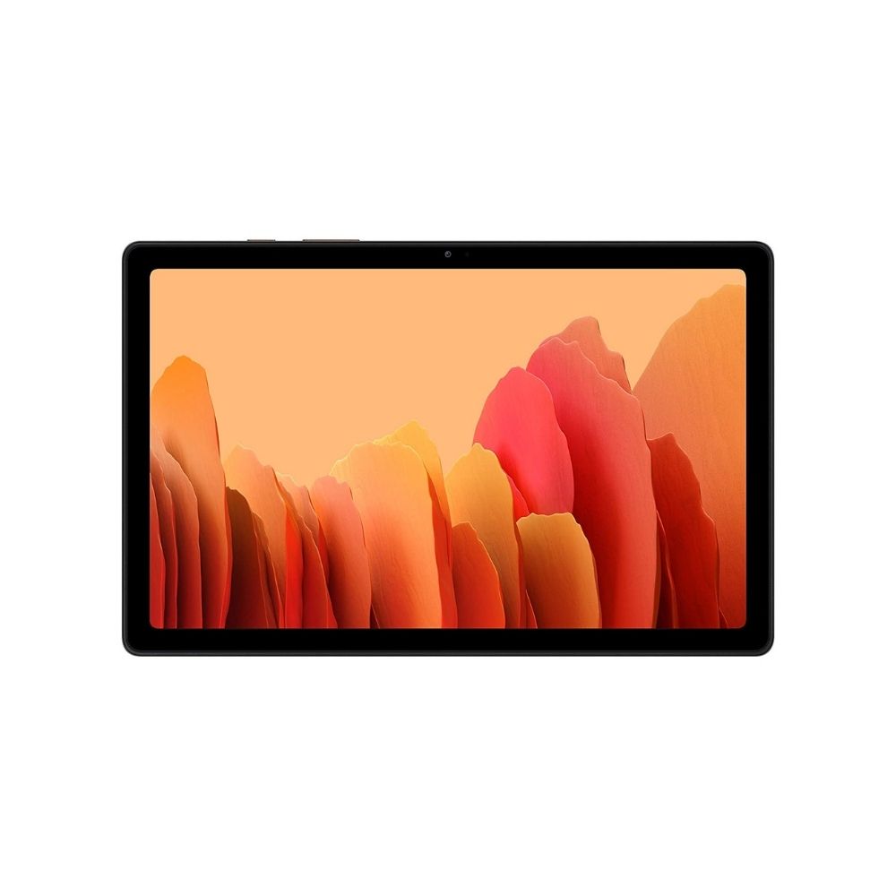 Samsung Galaxy Tab A7 26.31 cm (10.4 inch), Slim Metal Body, Quad Speakers with Dolby Atmos, RAM 3 GB, ROM 32 GB Expandable, Wi-Fi+4G, Gold