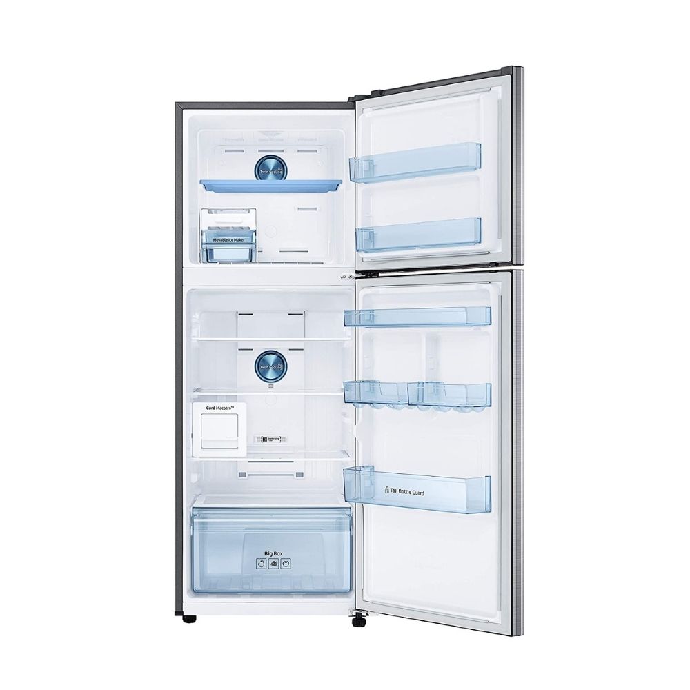 Samsung 314 L 2 Star Frost Free Double Door Refrigerator Elegant Inox (RT34A4622S8/HL)