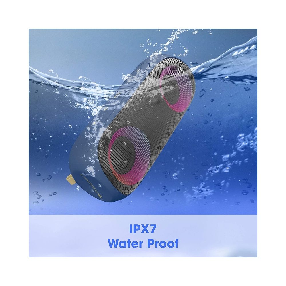 Zebronics Zeb-Music Bomb X Wireless 20W Portable Speaker (Blue)