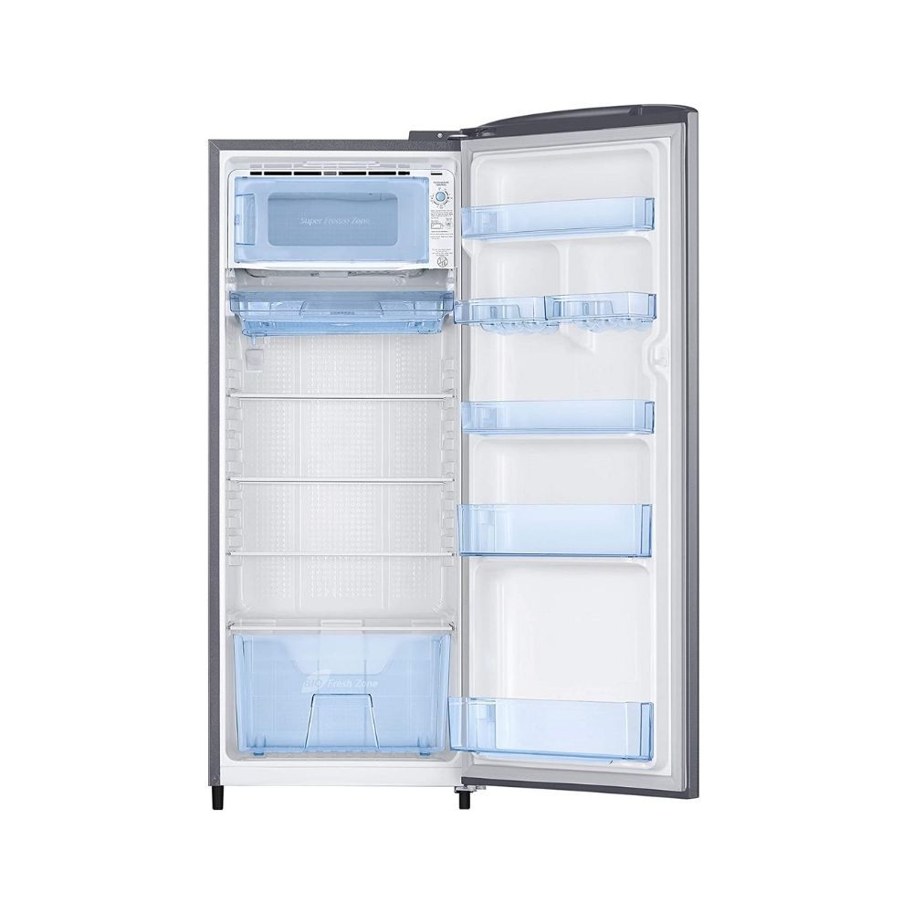 Samsung 230 L 3 Star Inverter Direct Cool Single Door Refrigerator Silver (RR24A272YS8/NL)