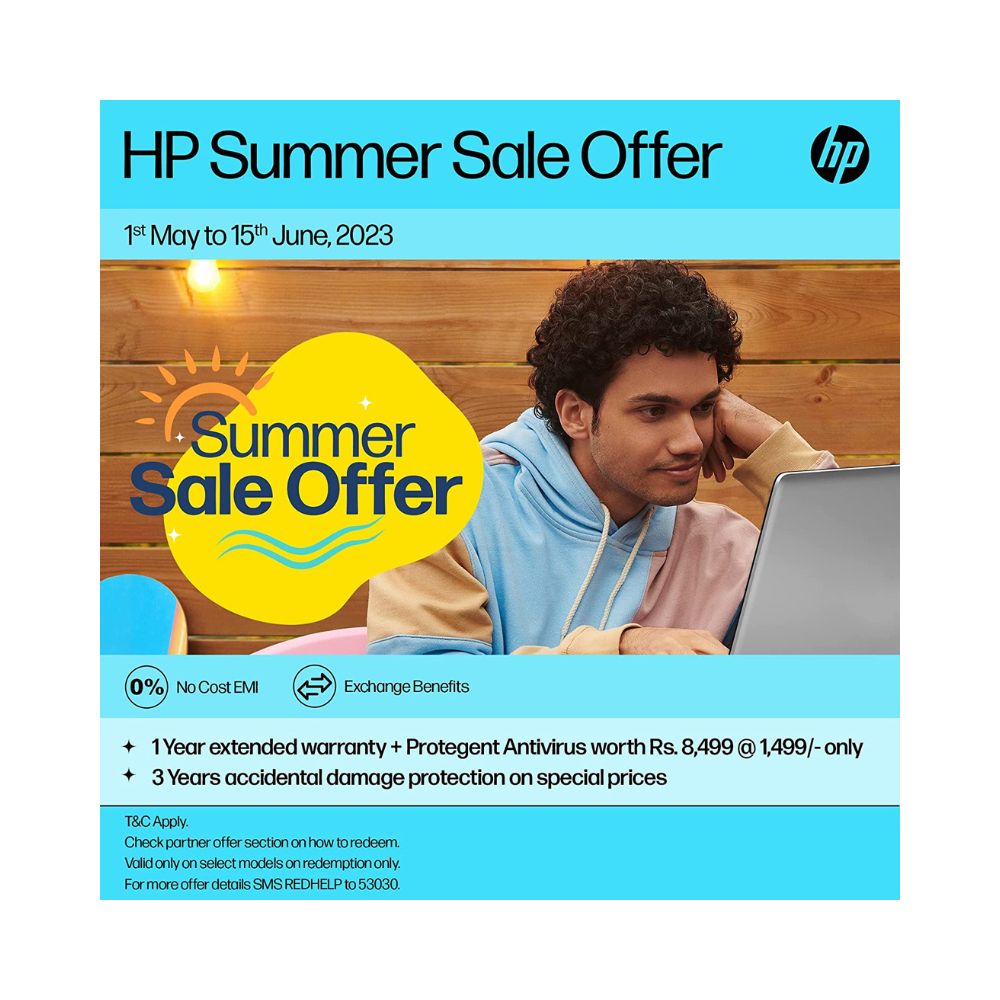 HP 15s 12th Gen Intel Core i5 8GB RAM/512GB SSD 15.6inches(39.6cm) FHD, Micro-Edge Display/Intel Iris Xe Graphics/Dual Speakers/Windows 11 Home/Alexa Built-in/Backlit KB/MSO 2021/1.69kg, 15s-fq5010TU