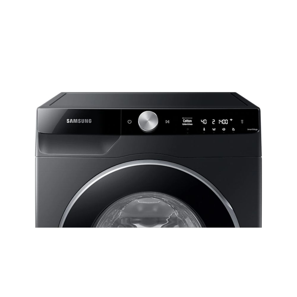 Samsung 8 KG Fully Automatic Front Load Washing Machine Black Caviar (WW80T604DLB/TL)