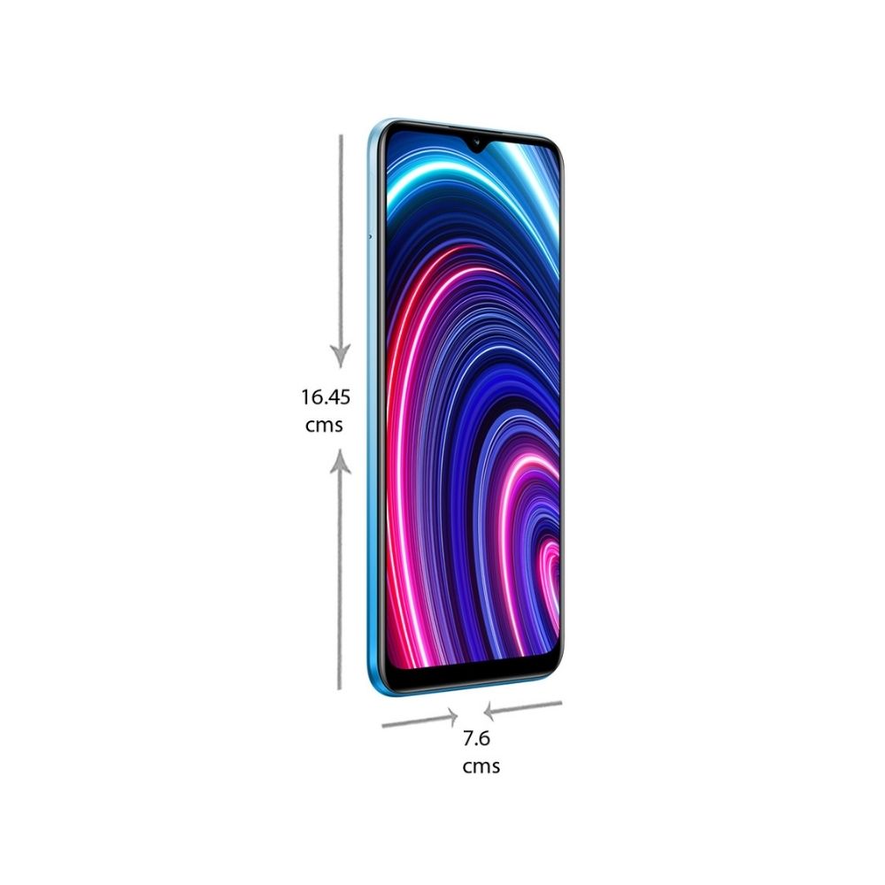 Realme C25Y (Glacier Blue, 4GB RAM, 64GB Storage)