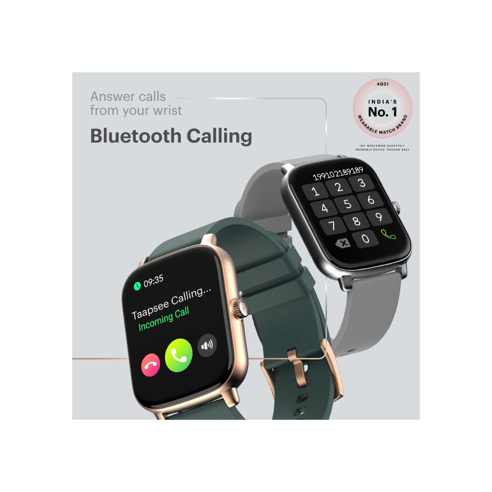 Noise ColorFit Icon Buzz Bluetooth Calling Smart Watch (Grey)