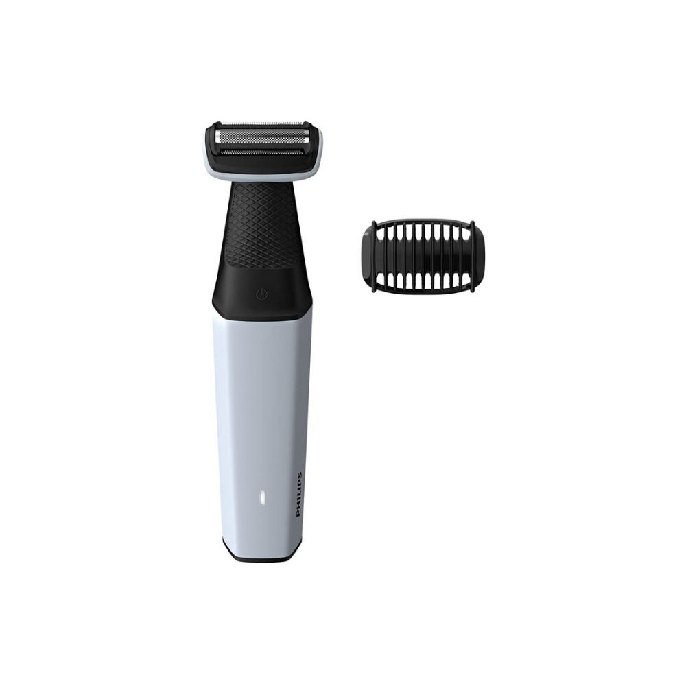 PHILIPS Body Groomer BG3005/15 Runtime: 40 min Body Groomer for Men (White, Black)