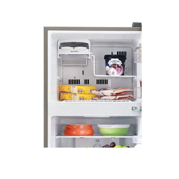 LG 260 L Frost Free Double Door 2 Star Refrigerator  (Dazzle Steel, GL-N292BDSY)