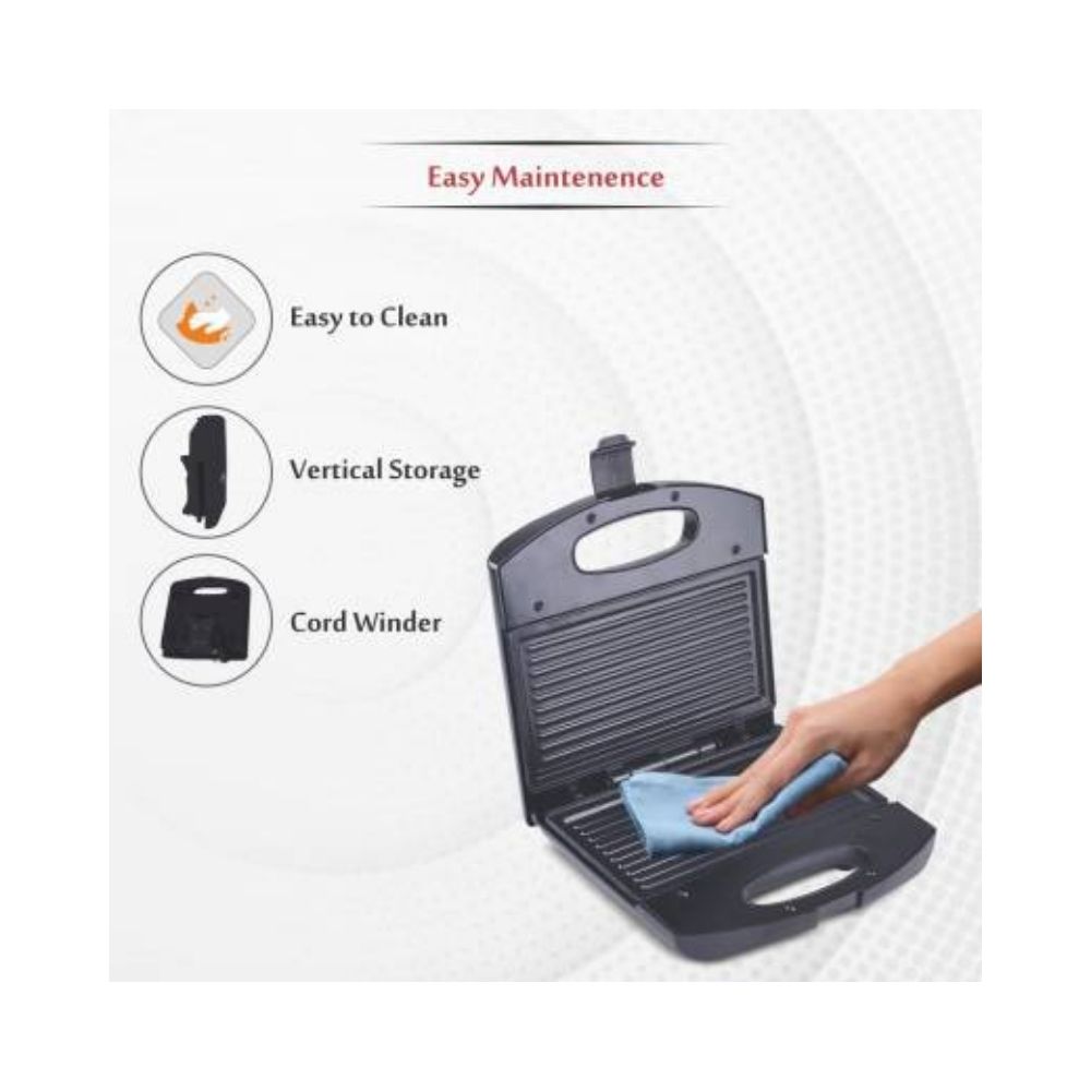 Inalsa Easy Toast BG Toast  (Black)