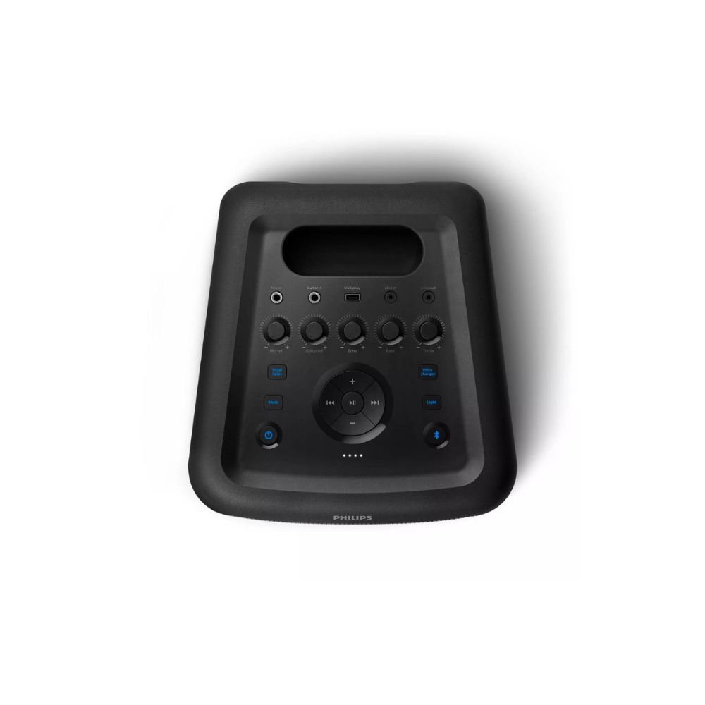 Philips Bluetooth party speaker with Up to 14 hours play time, Deep Bass, Mic and guitar inputs(TAX3206/94)