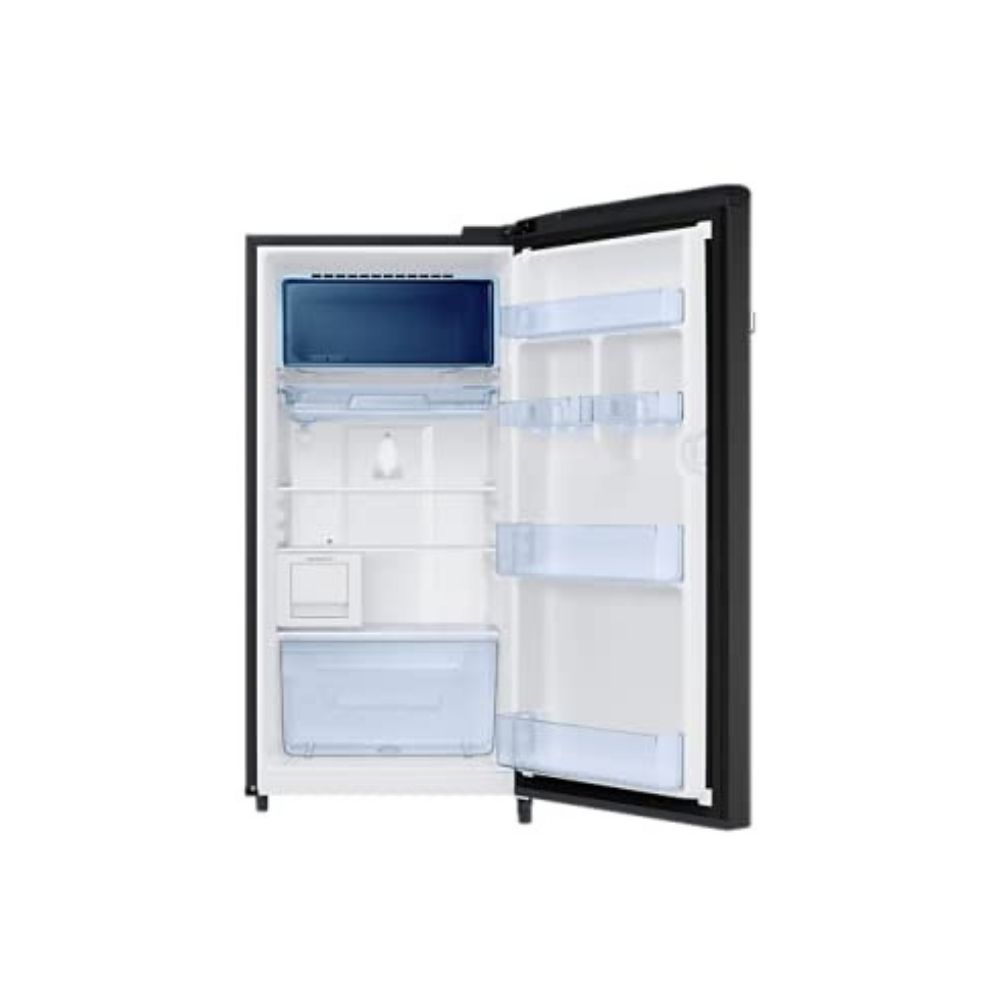 Samsung 192 L 3 Star Inverter Direct cool Single Door Refrigerator (RR21A2J2YBX/HL) Luxe Black