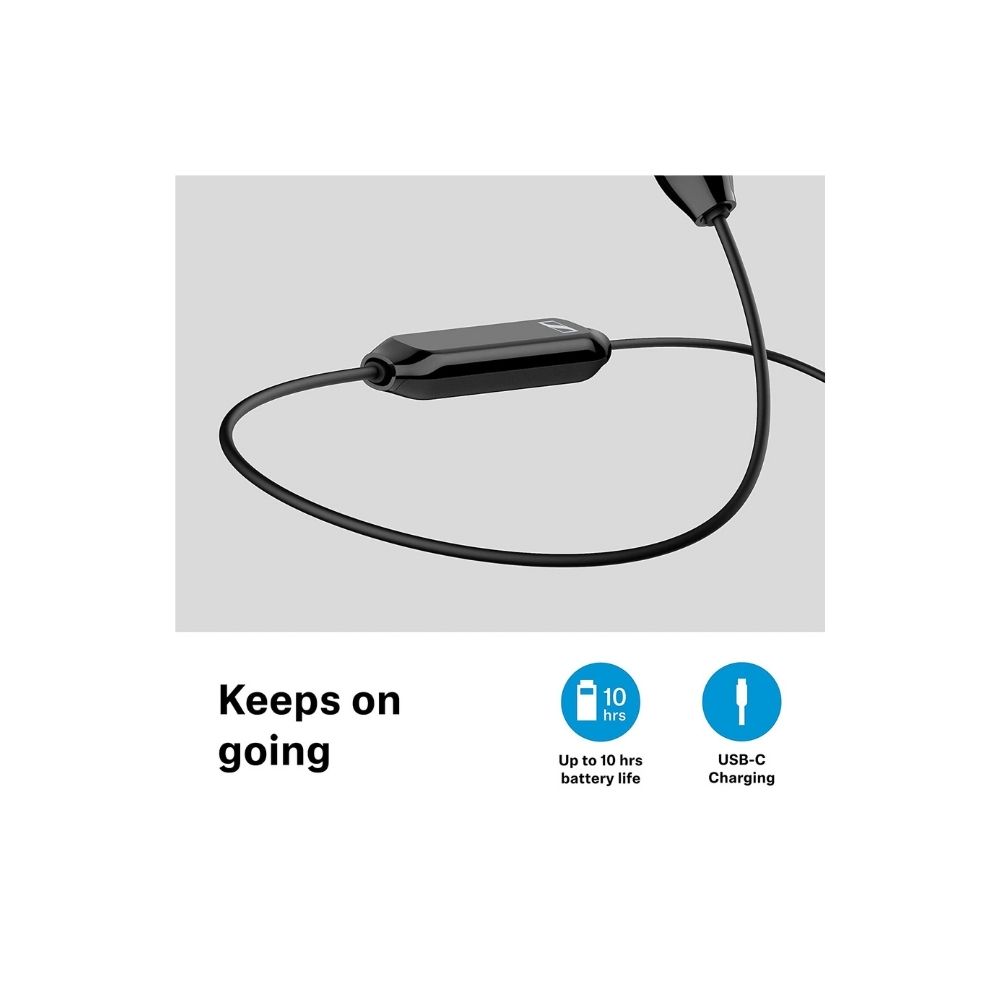 Sennheiser CX 150BT Wireless Bluetooth in Ear Headphones with Mic (Black)
