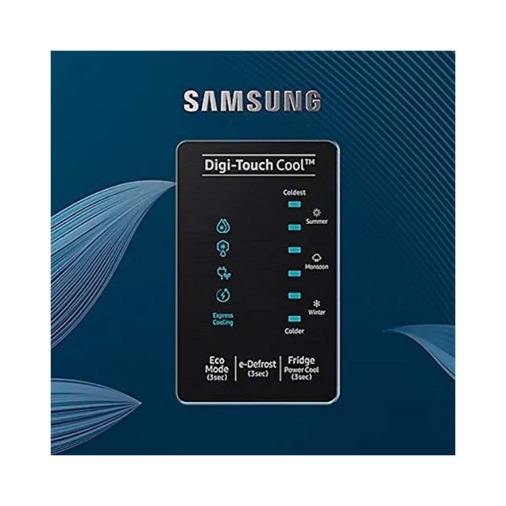 Samsung 198 L 4 Star Direct Cool Single Door Refrigerator Paradise Bloom Blue (RR21A2F2X9U/HL)