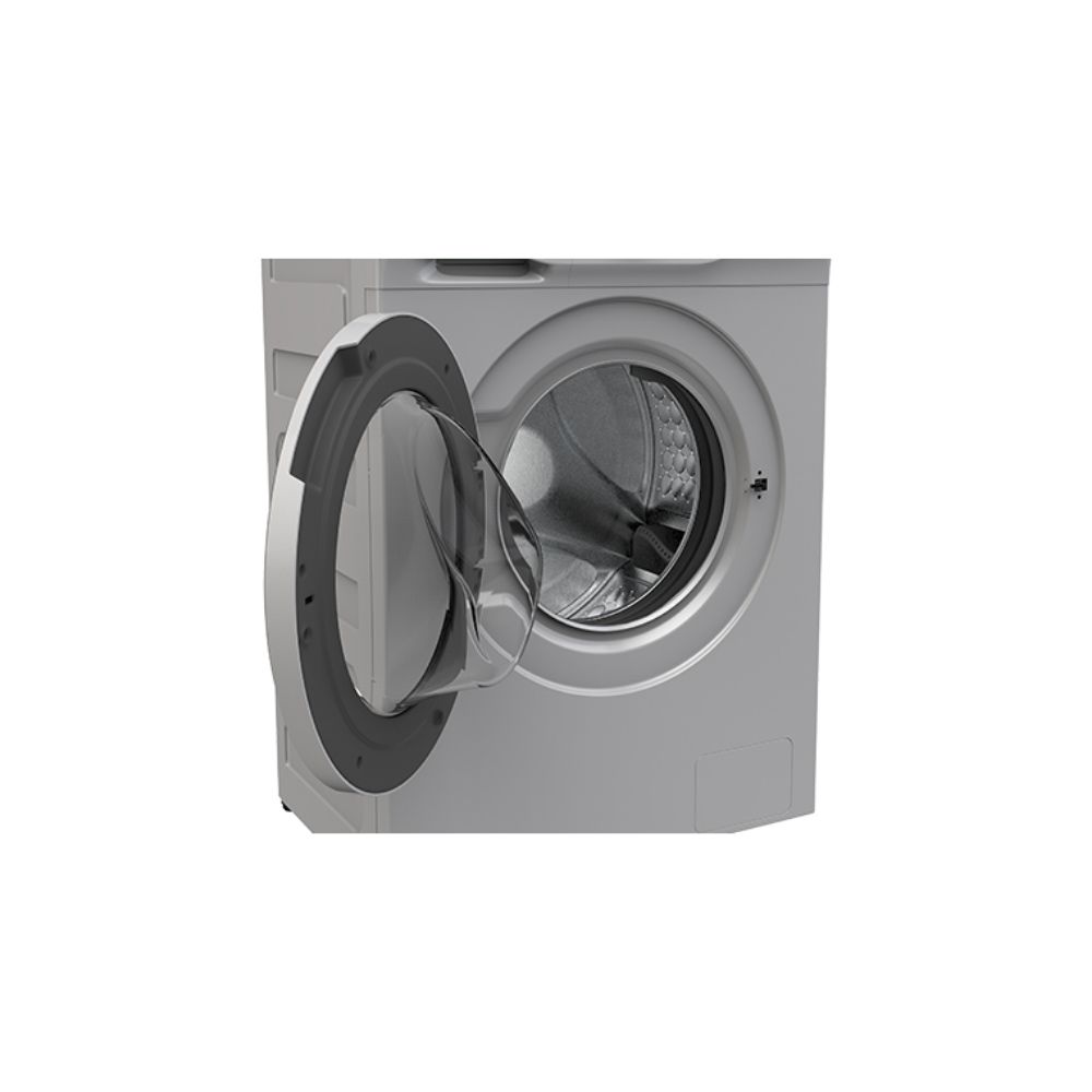 TCL 7 kg Fully Automatic Front Load with In-built Heater Silver  (TWF70-G123061A03S)