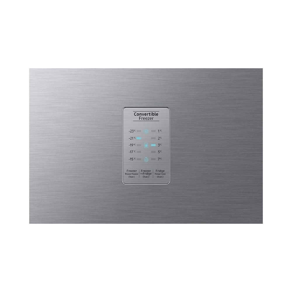 Samsung 255 L 2 Star Frost-Free Double Door Refrigerator (RT30T3722S8/NL, Elegant Inox(Light Doi Metal))