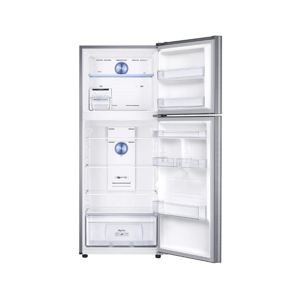 Samsung 390 L 3 Star Inverter Frost-Free Double Door Refrigerator (RT39T551ES8/TL, Brown)