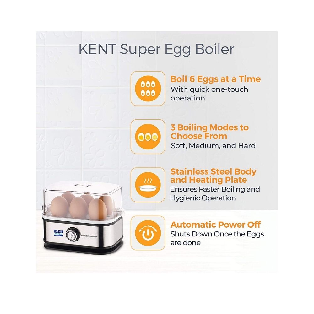Kent 16069 Egg Cooker  (6 Eggs)