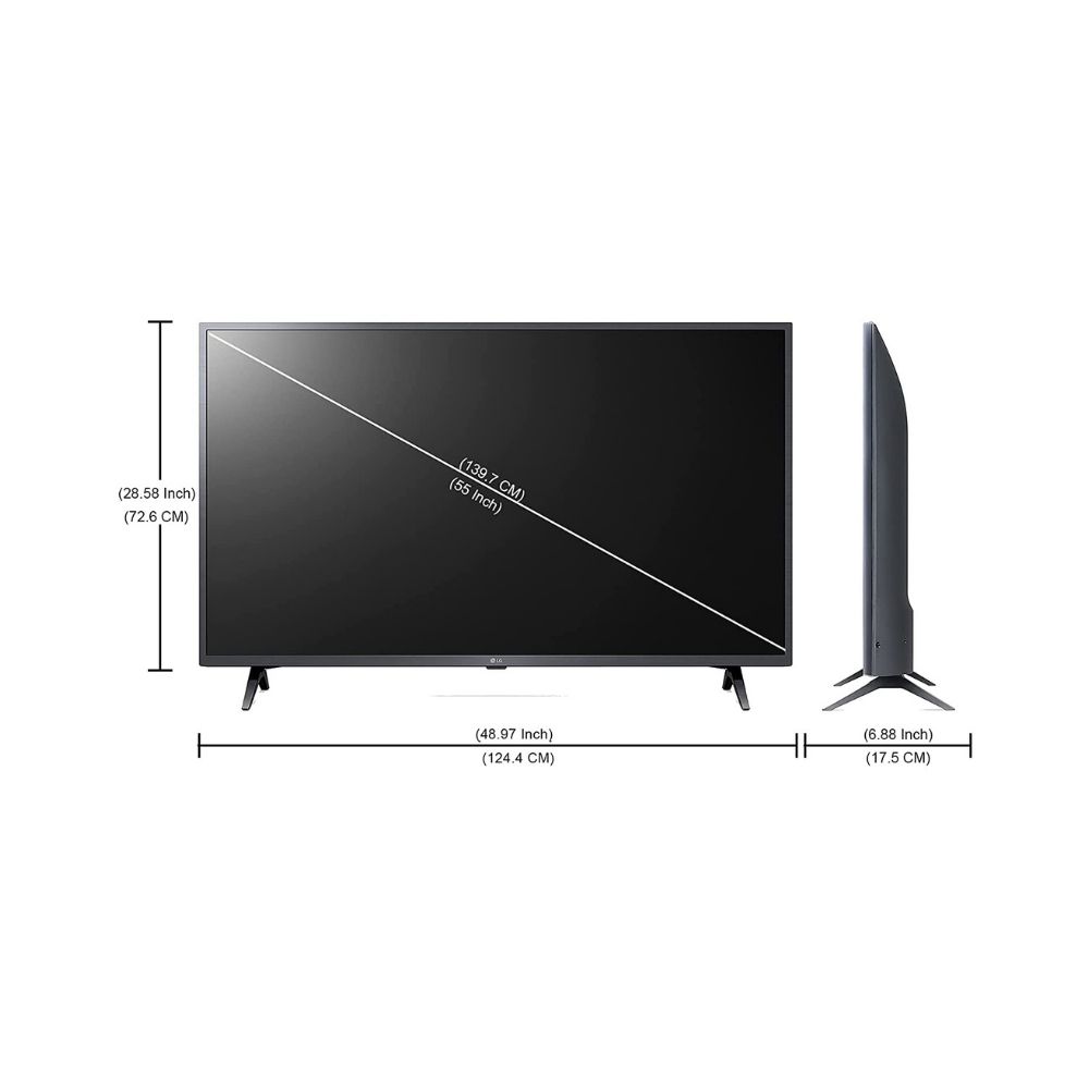 LG 139.7 cm (55 inch) Ultra HD (4K) LED Smart TV  (55UP7550PTZ)