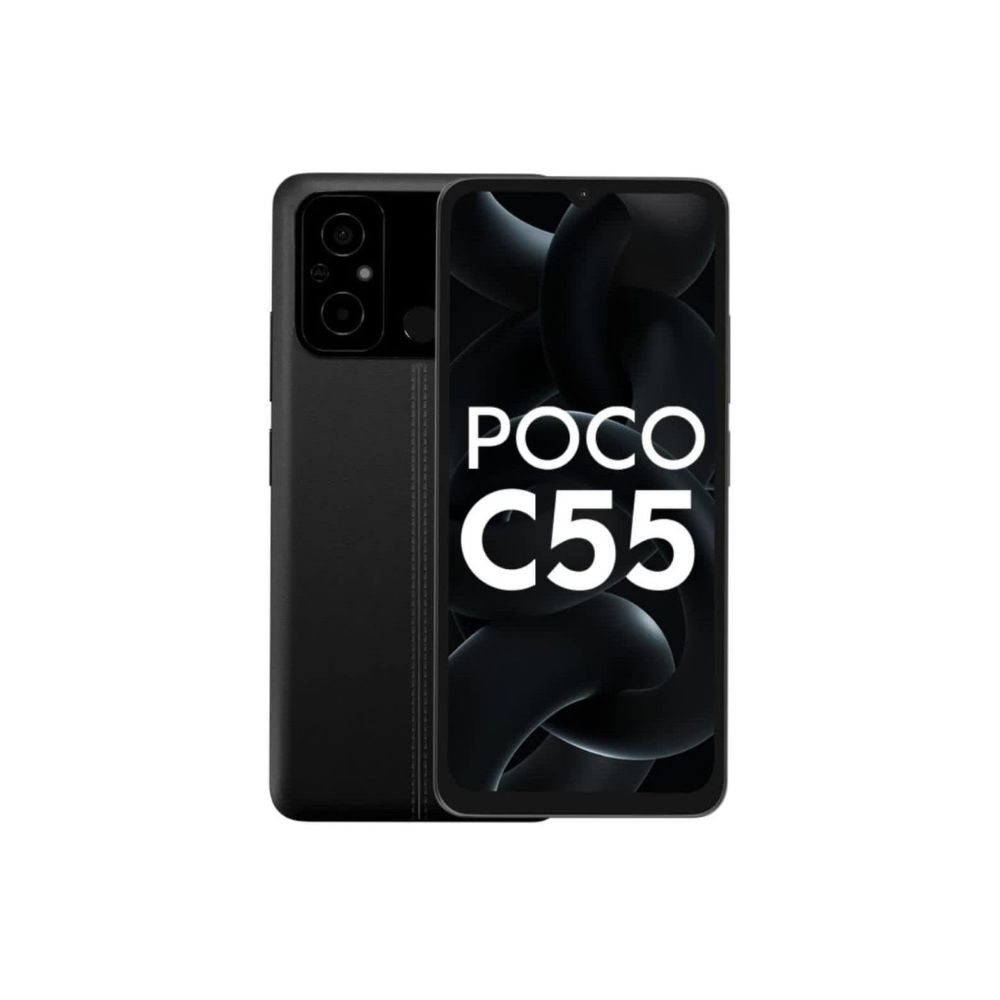 Poco C55 (Power Black, 64 GB) (4 GB RAM)